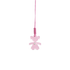 Ciondolo “Bimba” Rosa con Diamante Incastonato