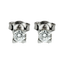 Orecchini oro bianco 18K con diamanti da 0.54 a 1.44 ct