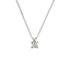 Pendente oro bianco 18K con diamanti da 0.27 a 0.73 ct