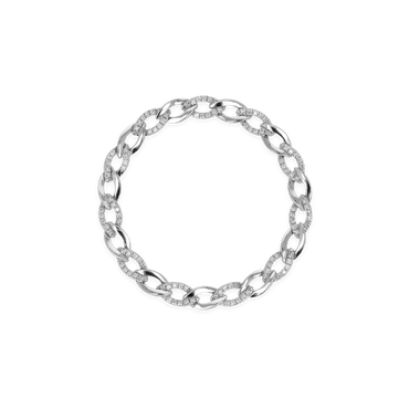 Bracciale in oro bianco 18K con Diamanti