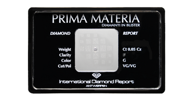 1 diamante in blister G - IF da 0.02 a 0.25 ct