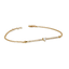 Bracciale oro giallo 18K con diamanti taglio cuore