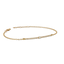 Bracciale oro giallo 18K con diamanti bianchi spot centrale