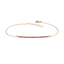 Bracciale Oro Rosa 18K con Rubini