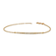 Bracciale oro giallo 18K con diamanti degradè