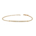 Bracciale oro giallo 18K con diamanti degradè