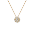Pendente Oro Giallo 18K con Diamanti
