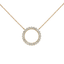 Pendente nuda mezza veretta con diamanti in ob e oro giallo 18K
