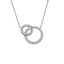Ciondolo in oro bianco 18K con diamanti