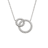 Ciondolo in oro bianco 18K con diamanti