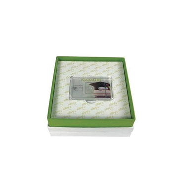 Cofanetto con Diamante Colore G in blister 'Laurea' - Namuri - Il nostro modo di dire amore